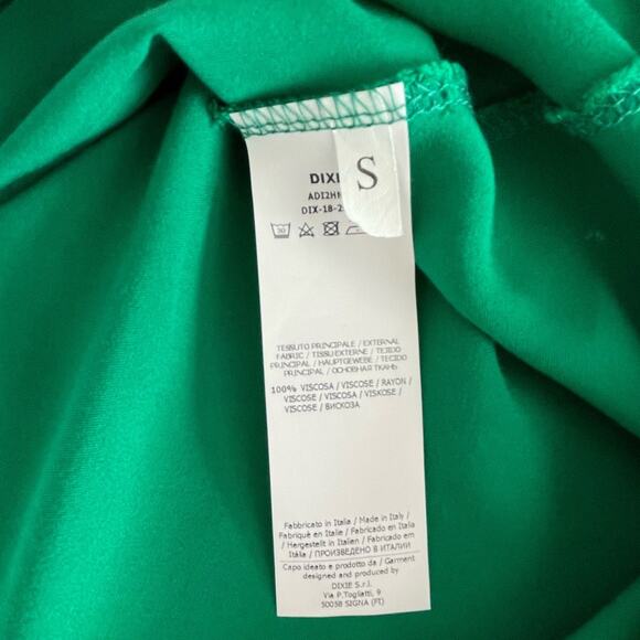 Dixie- Italian Brand Summer Maxi Dress with Circle Skirt size S - Picture 7 of 7